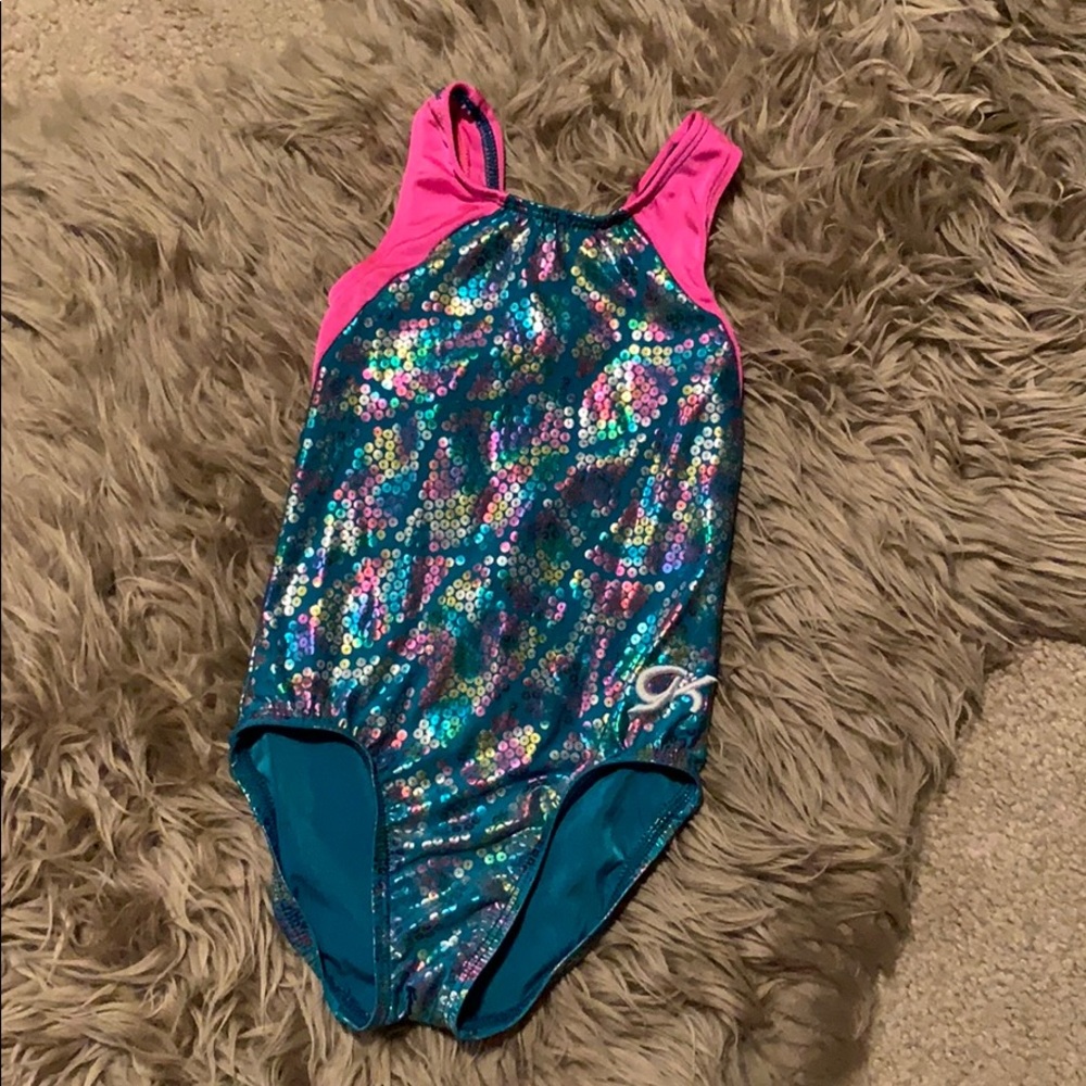 Small gymnastics leotard